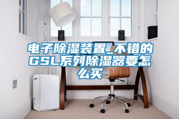 電子除濕裝置_不錯的GSL系列除濕器要怎么買