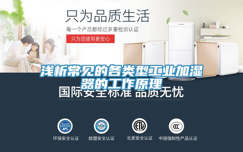 淺析常見的各類型工業加濕器的工作原理