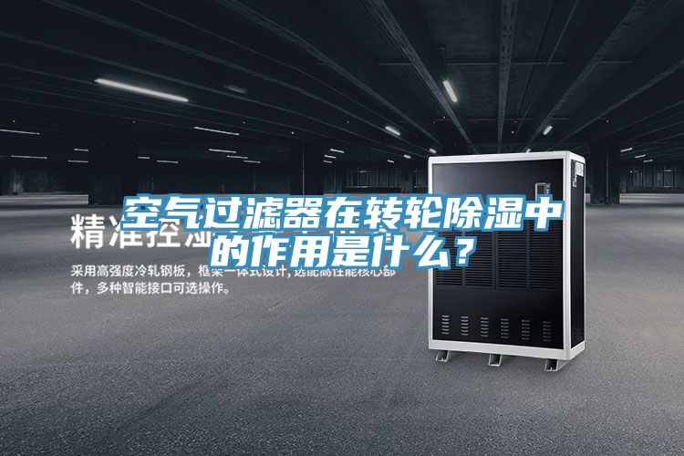 空氣過濾器在轉輪除濕中的作用是什么？