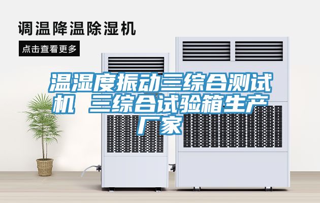 溫濕度振動三綜合測試機 三綜合試驗箱生產(chǎn)廠家