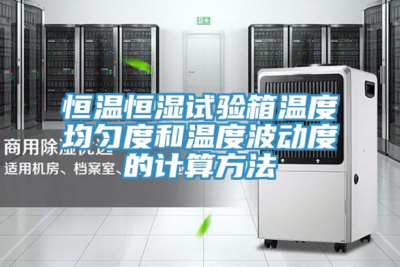 恒溫恒濕試驗(yàn)箱溫度均勻度和溫度波動(dòng)度的計(jì)算方法