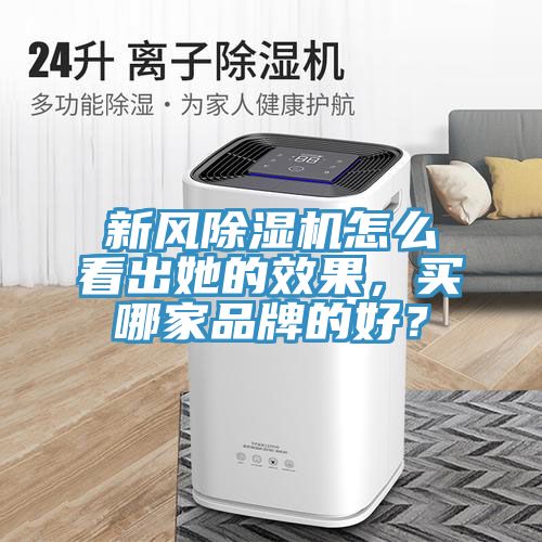新風除濕機怎么看出她的效果，買哪家品牌的好？