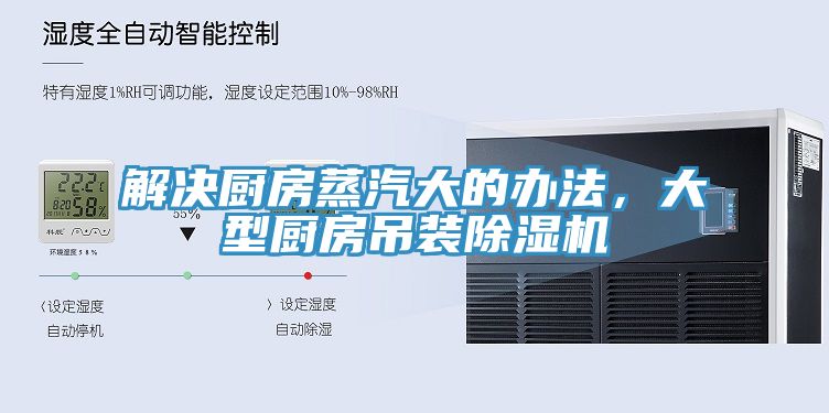 解決廚房蒸汽大的辦法，大型廚房吊裝除濕機(jī)