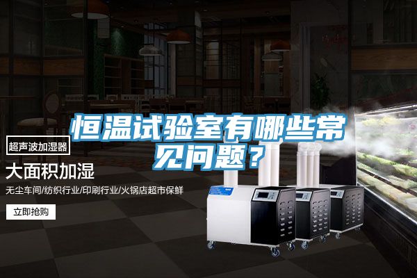 恒溫試驗(yàn)室有哪些常見問(wèn)題？