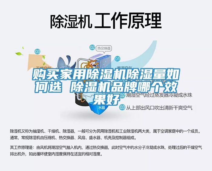 購(gòu)買家用除濕機(jī)除濕量如何選 除濕機(jī)品牌哪個(gè)效果好