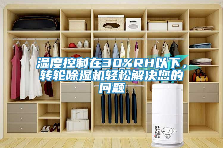 濕度控制在30%RH以下，轉(zhuǎn)輪除濕機(jī)輕松解決您的問(wèn)題