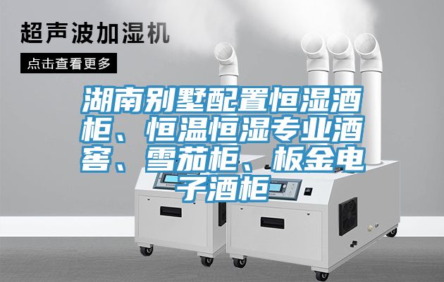 湖南別墅配置恒濕酒柜、恒溫恒濕專業(yè)酒窖、雪茄柜、板金電子酒柜