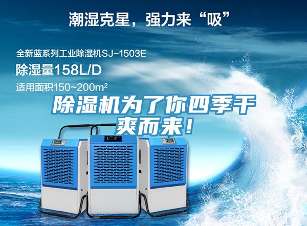 除濕機為了你四季干爽而來！