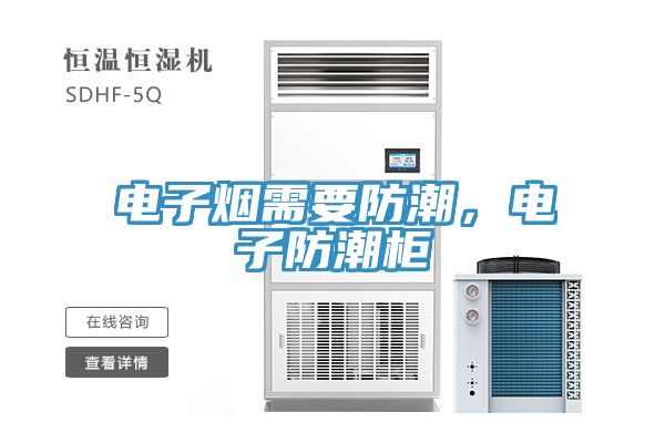 電子煙需要防潮，電子防潮柜