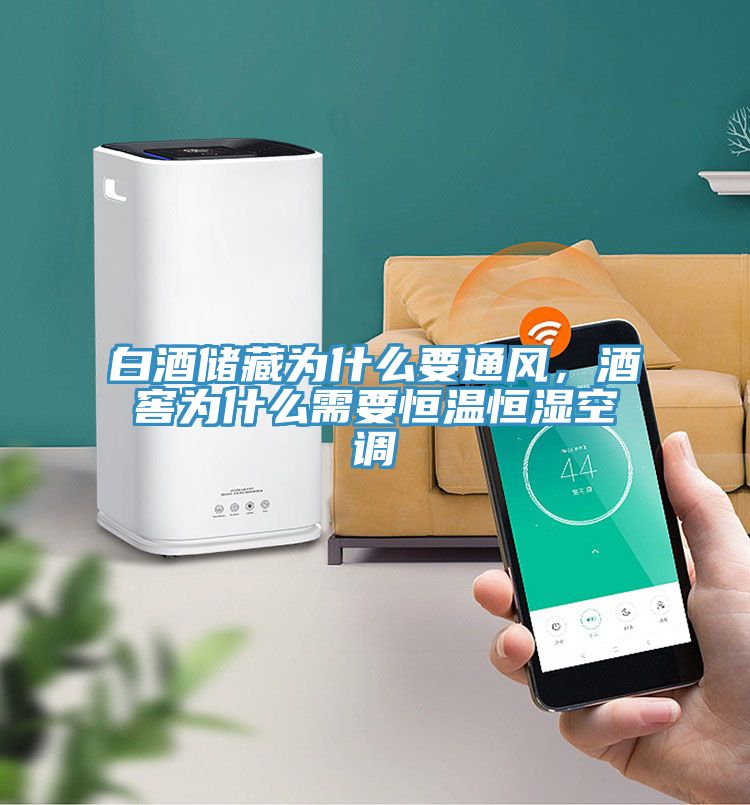 白酒儲藏為什么要通風,酒窖為什么需要恒溫恒濕空調