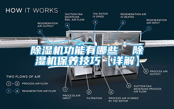 除濕機功能有哪些 除濕機保養技巧【詳解】
