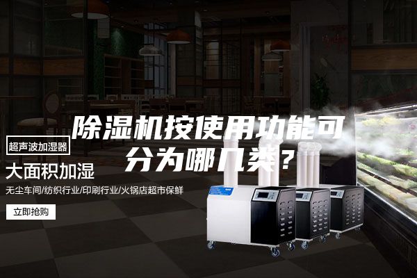 除濕機(jī)按使用功能可分為哪幾類(lèi)？