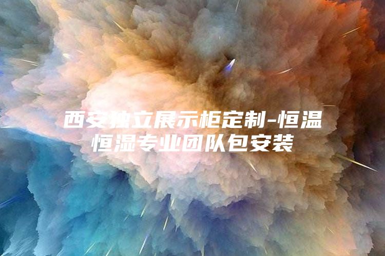 西安獨立展示柜定制-恒溫恒濕專業團隊包安裝