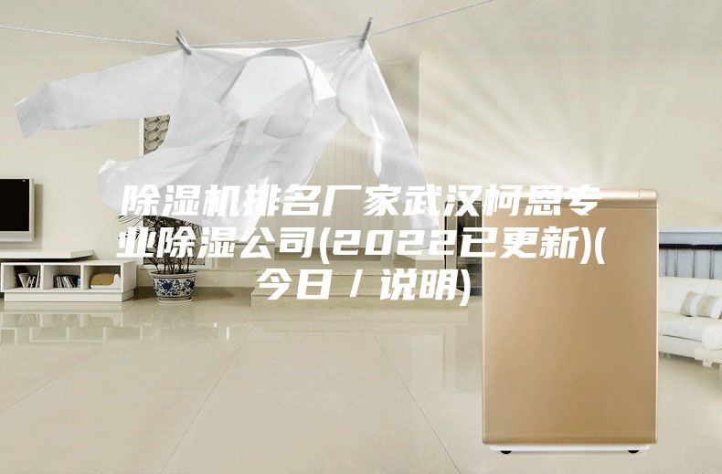 除濕機(jī)排名廠家武漢柯恩專(zhuān)業(yè)除濕公司(2022已更新)(今日／說(shuō)明)