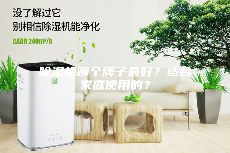 除濕機哪個牌子最好？適合家庭使用的？