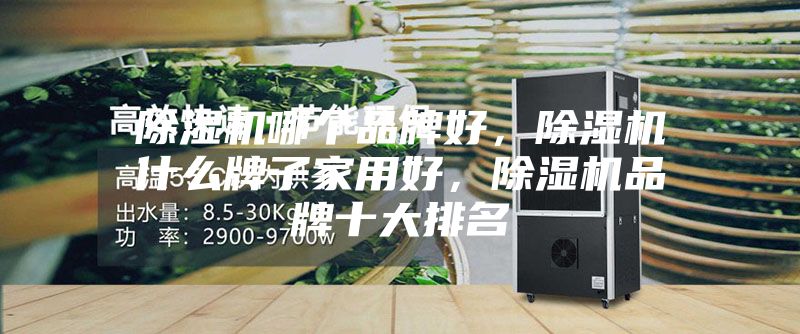 除濕機(jī)哪個(gè)品牌好，除濕機(jī)什么牌子家用好，除濕機(jī)品牌十大排名