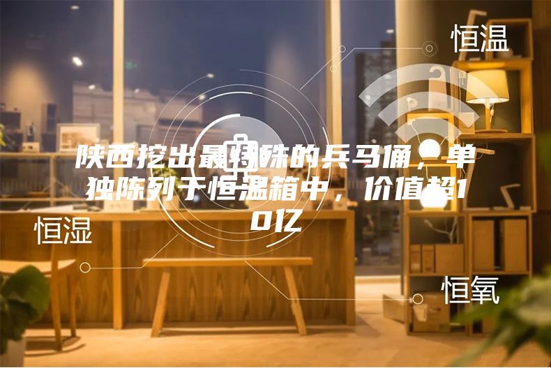 陜西挖出最特殊的兵馬俑，單獨陳列于恒溫箱中，價值超10億