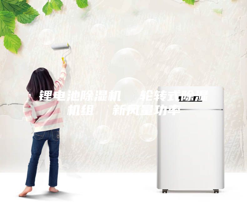 鋰電池除濕機 輪轉式除濕機組 新風量功率