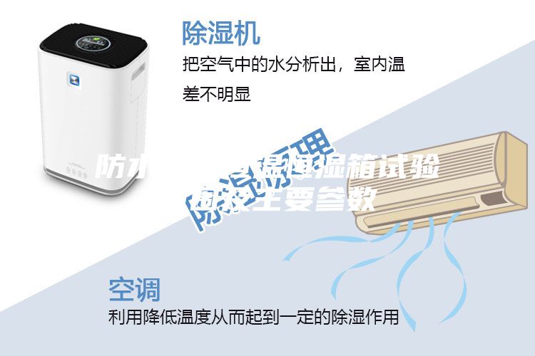 防水材料恒溫恒濕箱試驗范圍及主要參數