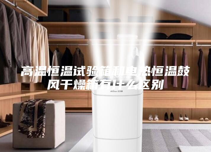 高溫恒溫試驗箱和電熱恒溫鼓風干燥箱有什么區別