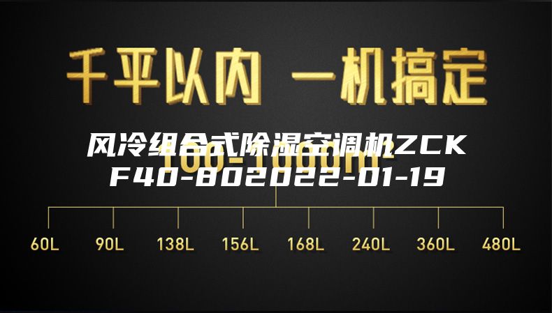 風冷組合式除濕空調機ZCKF40-802022-01-19