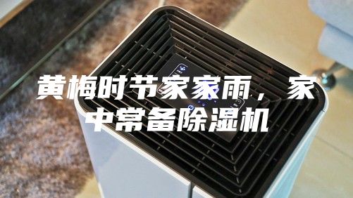 黃梅時節(jié)家家雨，家中常備除濕機