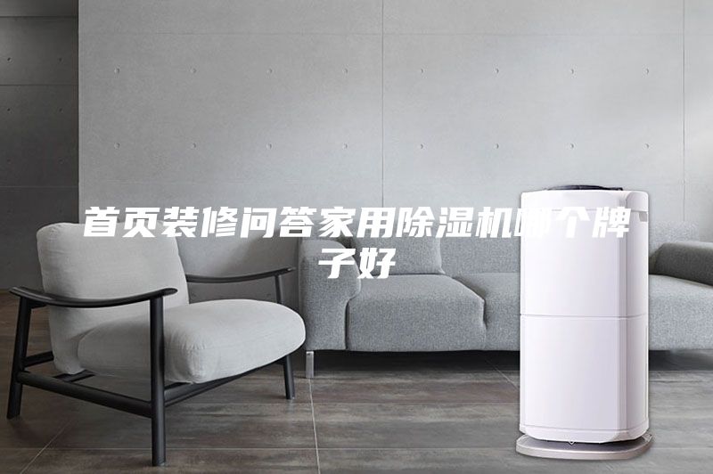 首頁(yè)裝修問(wèn)答家用除濕機(jī)哪個(gè)牌子好